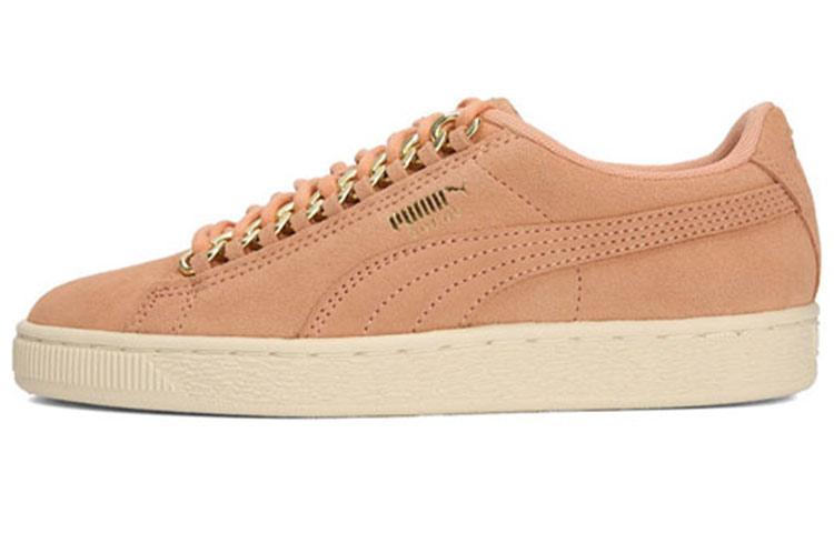 PUMA Suede X Chain  Gold  Women s 367352-01 38.5