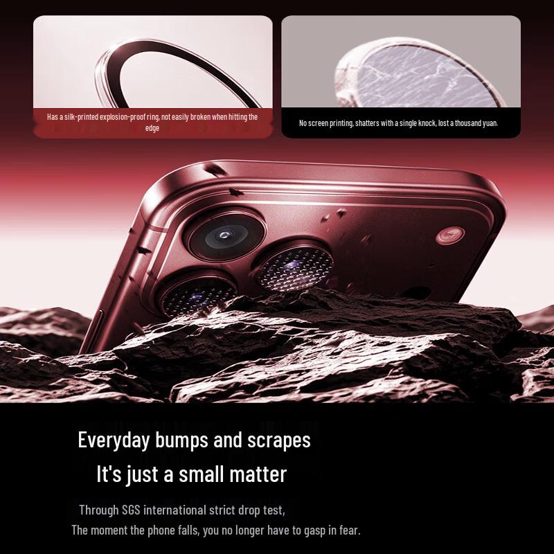 Baseus Corning Glass AR Anti-Reflective Lens Protector for iPhone 16 Pro/Pro Max