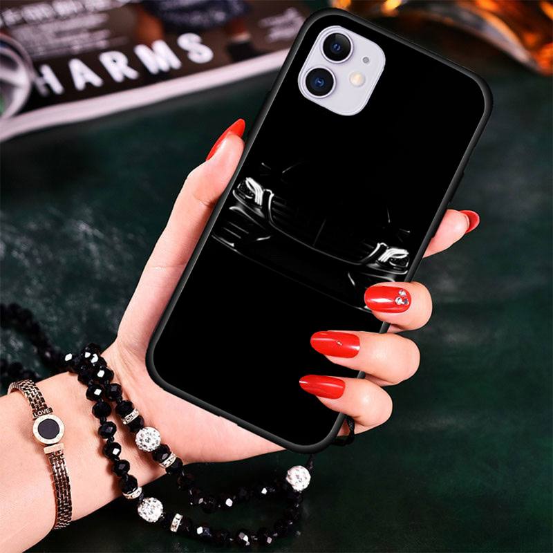 XSPING Motorcycle Cars Man  Phone Case For iPhone 12 Mini 11 Pro XS Max X XR 7 8 Plus