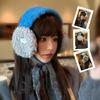 Fashion Cute Rolled Plush Earmuffs For Women New Winter Style For Outdoor Cold Protection Thickened Warm Earmuffs With Straps