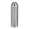 Steel Spring Ball Plunger Hex Bolt Socket Fixing Screws Positioning Bead (M6*12, 20pcs)