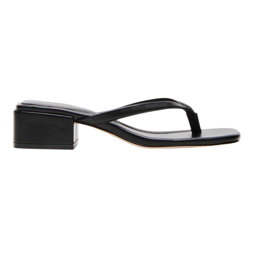 Steve Madden Womens/Ladies Caribbean Leather T-Bar Flip Flops