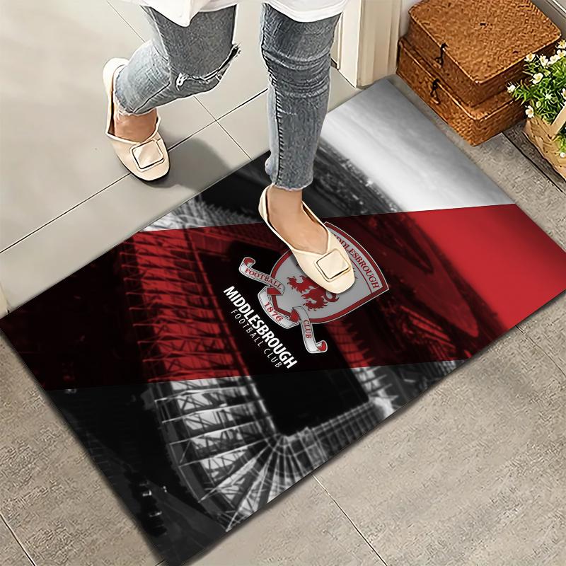 Middlesbrough Carpet Rug for Living Room Bedroom Home Sofa Decoration,Kids play Nonslip Floor Mat