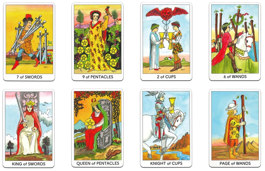 Nichiyu Tarot Waite Rider Fortune by Tamaki Tarot Second Edition Cards, 79-card set, Edition, Telling, [Authentic] [Zubatto!! Simple]
