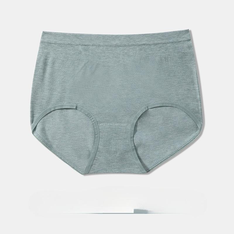 Fashion Summer Sexy Simple High Waist Underwear Comfortable Breathable Soft Skin Friendly Women's Triangle Panties