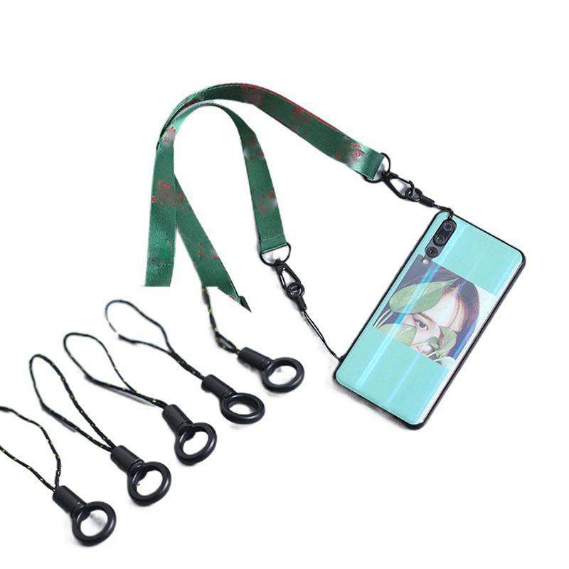 10Pcs/Pack Lanyard Lariat Cords Lobster Clasp Rope Keychains Hooks Mobile