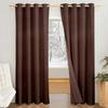 Polyester 100% Blackout Plain Window Curtains|100% Room Darkening| Blackout Window Curtains| 5 Feet |Set of 2| Plain Design |