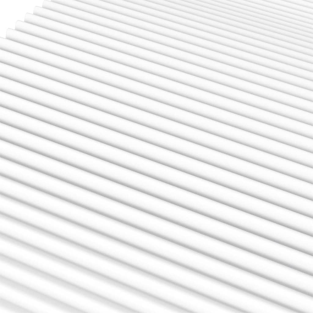 Vidaxl Łóżko Dzienne Z Materacem, Białe, 90X200 Cm, Drewno Sosnowe