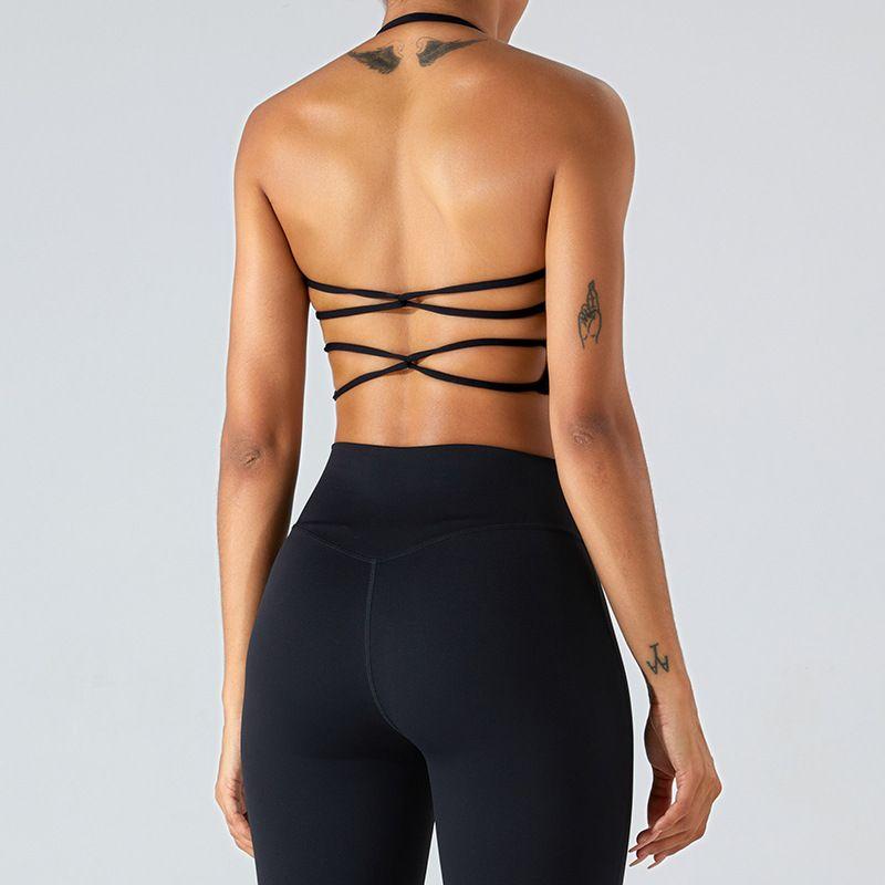 Export New Arrival Sports Intimates Women's Yoga Clothes Vest Pilates Beauty Back Running Sports Gym Bra Tops