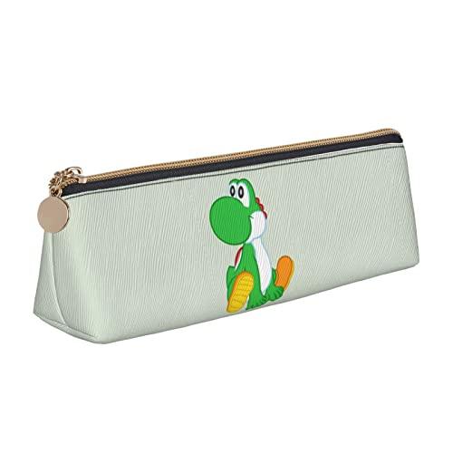 

Yoshi Pen Case, Large Capacity, Multifunctional, Stylish Leather Pen Pouch, Simple Tool Pen Case for Boys, Girls, Children, High School Students, Univ