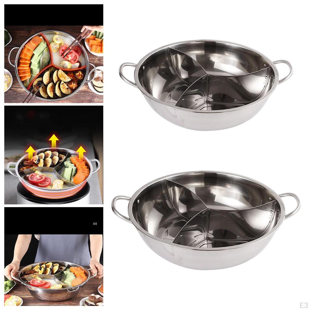 Induction Stainless Steel Soup Pot