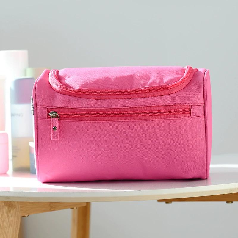 Waterproof Hanging Toiletry & Makeup Bag - Portable Storage for Travel & Business Trips, Custom Logo Option Available