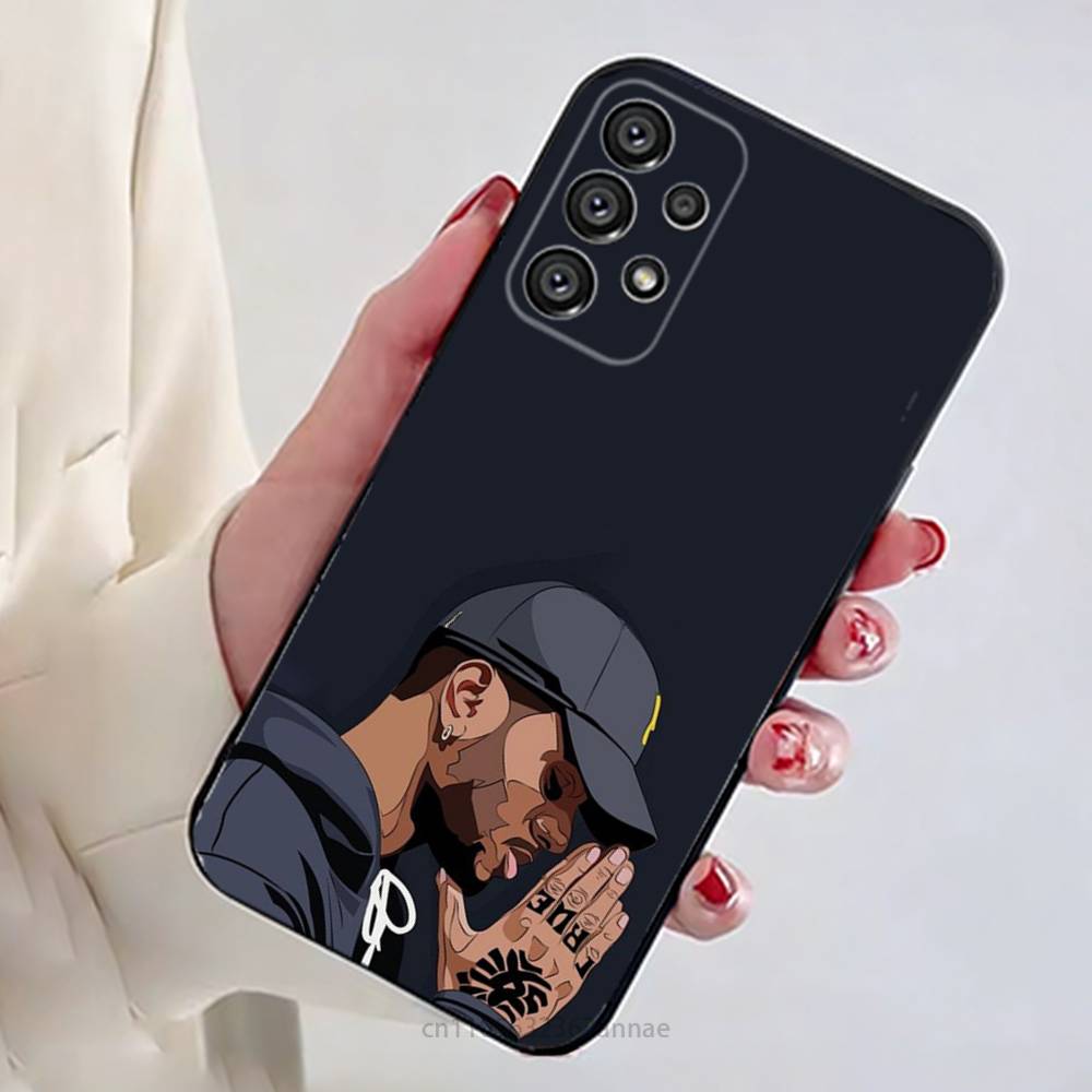 

B-Bryson Tiller Phone Case For Samsung Galaxy A54,34,24,73,53,52,52S,04S,04E,A72 Cover Samsung A72