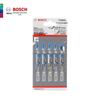 Bosch T244D Jigsaw Blades for Wood, 5-Pack CN Plug (adapter Included)