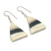 Natural Imperial Jasper Gemstone 925 Sterling Silver Jewelry Earring 1.77" AE-12154