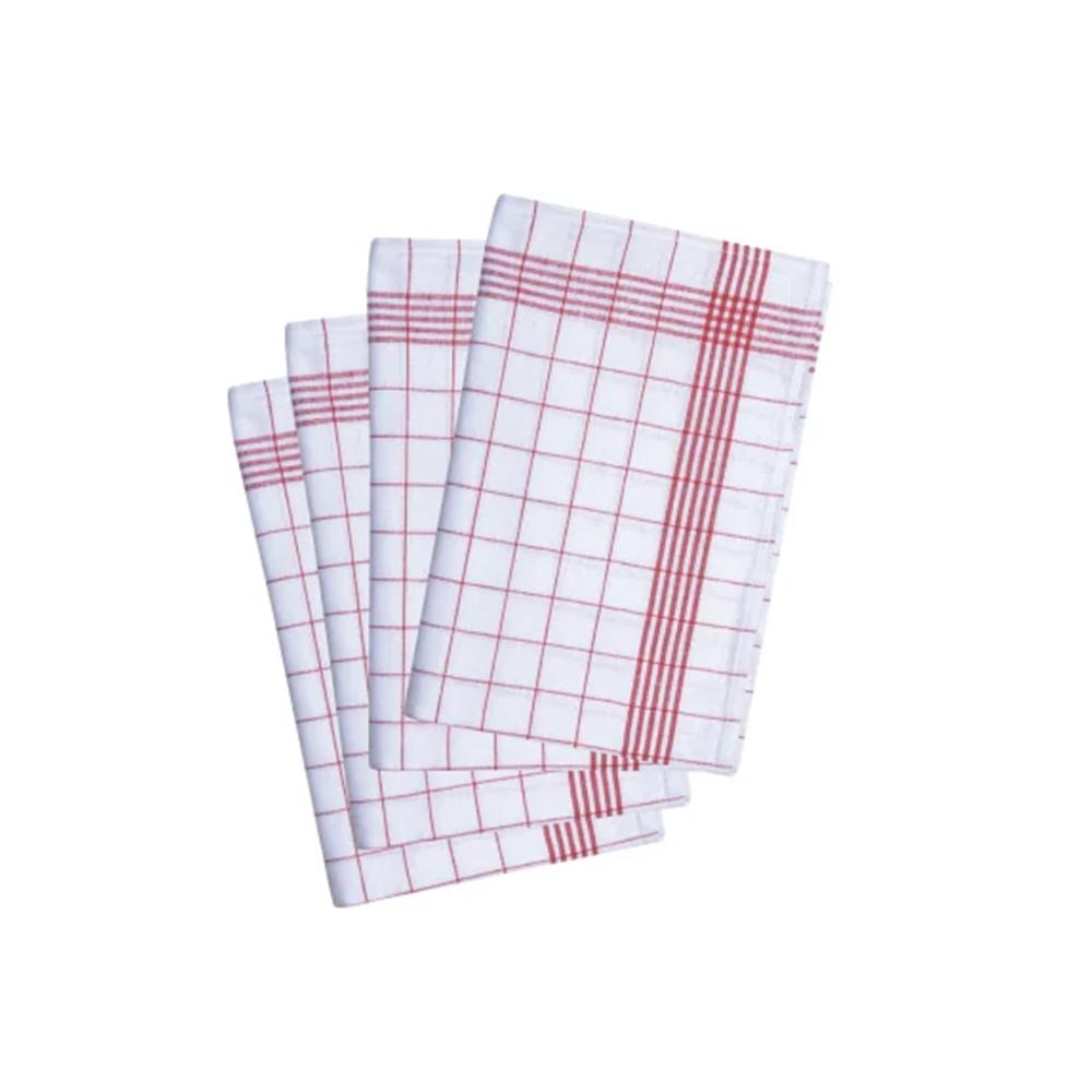 Checked Dish Cloths (Pack of 10)