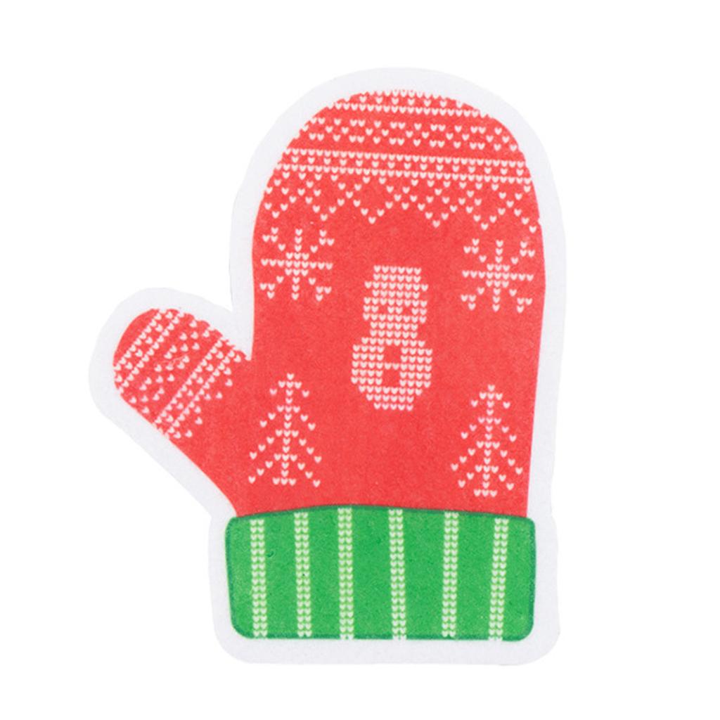 Holiday Cleaning Sponge Snowman/Snowflake/Glove/ Deer Cartoon Sponge Cleaner Cleaning Rubs During Christmas