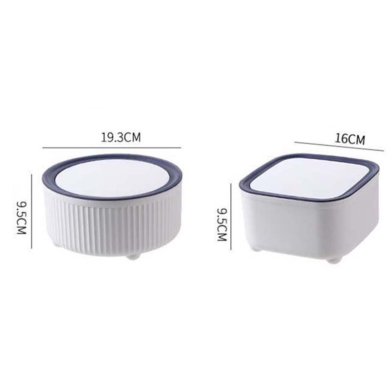 Desktop Mülleimer Büro Tisch Drücken Typ Abfall Bin Kunststoff Abfall Bin Hause Müll Korb Verschiedene Barrel Kleine Lagerung Eimer