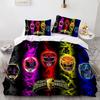R/Angels Anime Bedding Set, Movie P-Power Bedding Set Cartoon Quilt Cover Bed Cover With Pillowcase Twin Single Queen King Size