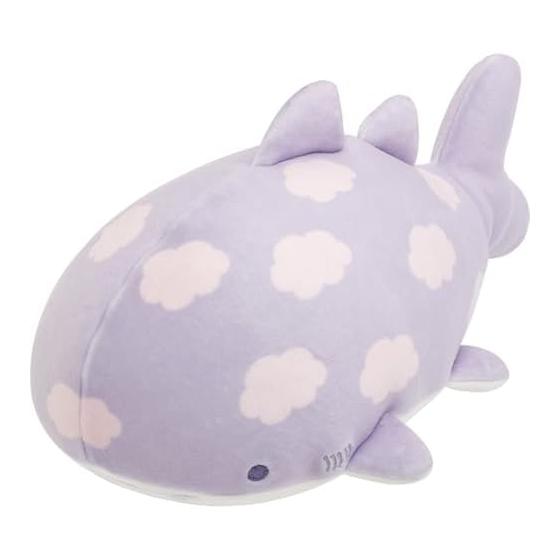 San-X Jinbee-san Jinbee-san and Balloon Super Mochimochi Plush S Shark MV11201 H115 x W130 x D235mm