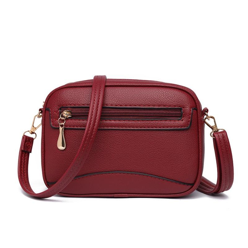 New splicing small bag versatile shoulder messenger bag simple and advanced underarm bag