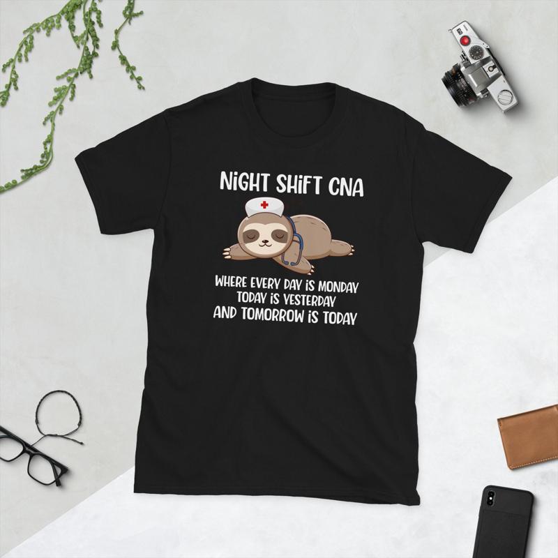 Night Shift CNA Certified Nursing Assistant s T Shirt