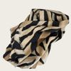 American retro leopard shawl women's summer old money style light luxury fashion temperament scarf high-end leopard print silk scarf