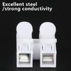 Instantly Terminal Block Spring Clamp Terminal Cable Clamp High Conductivity For Various Wire Gauges Heatproof Insulation