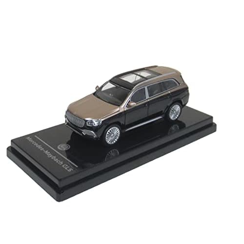 PARAGON 1/64 scale Mercedes-Maybach GLS 600 in Obsidian Black/Kalahari Gold RHD