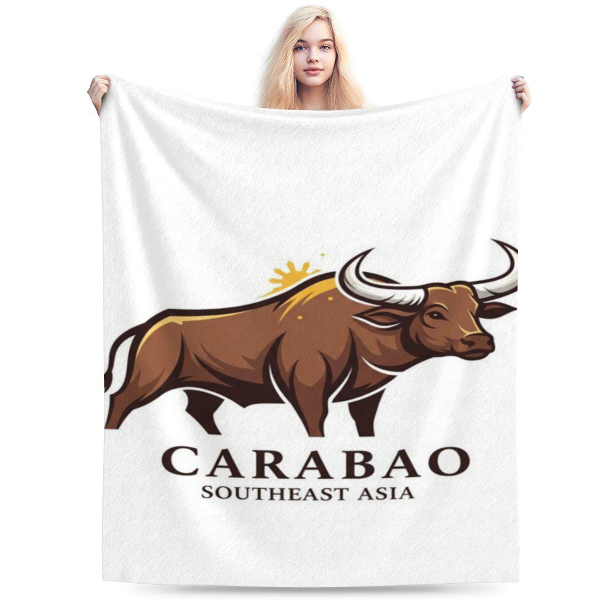 Philippine Carabao Personalized Soft Gift An UltraSoft Micro Fleece Blanket 75x100cm 30x40in
