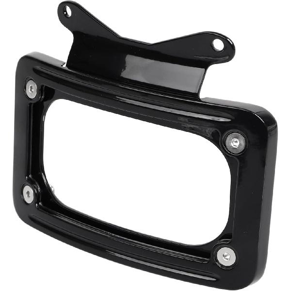 

Chrome Curved License Plate Aluminum Frame Mount Bracket for Harley Touring Road Glide Road King Street Glide FLHRXS FLHX FLHXS FLHXST FLTRX FLTRXS чёрный