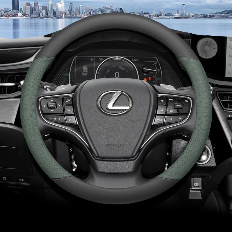 Genuine Leather Steering Wheel Cover for Lexus ES200/ES300/HRX350/HRX300/NX200