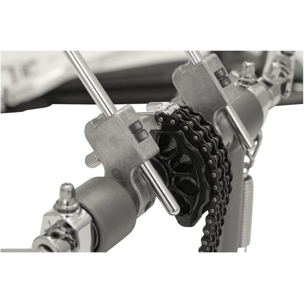 Pearl Pearl Drum Twin Pedal Eliminator Solo “BLACK” Round Cam Duo Beater P-1032