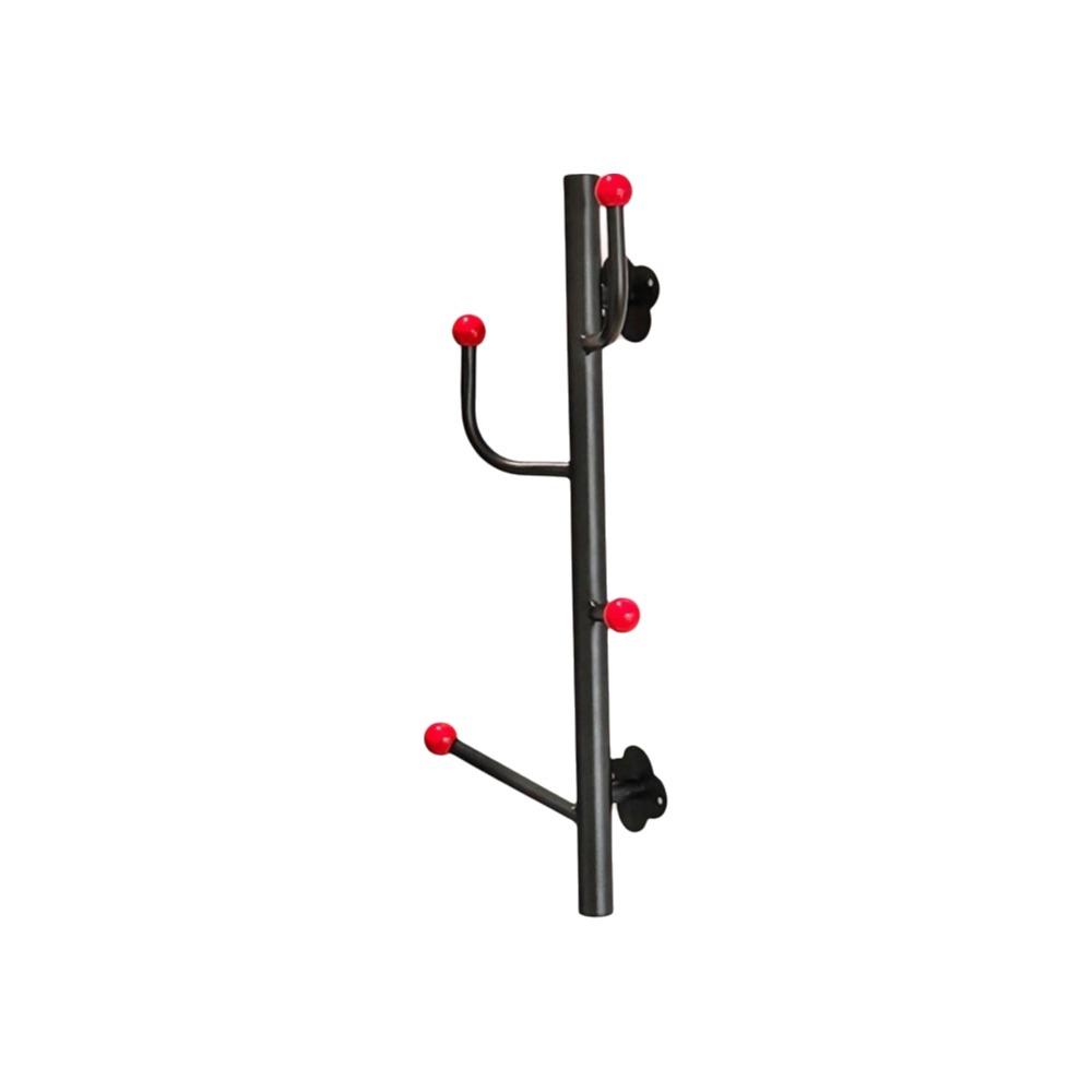 4/6 Hooks Cap Holder Saving Space Wall Hooks Durable Wall Mounted Coat Rack  Bedroom