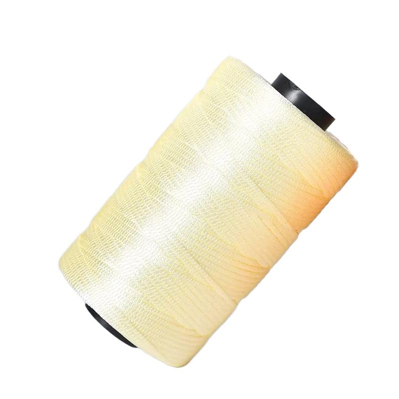 1Roll Crochet Lines Knitting Bag Thread Thin Ice Hemp Threads Woven Material Hollow Yarn Needlework Sewing Silk Thread DIY