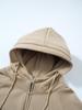 Men's Multi-Pocket Zip-Up Hooded Cardigan: European/American Style, Loose Fit, Stand Collar, Perfect for Spring, Autumn, Winter.