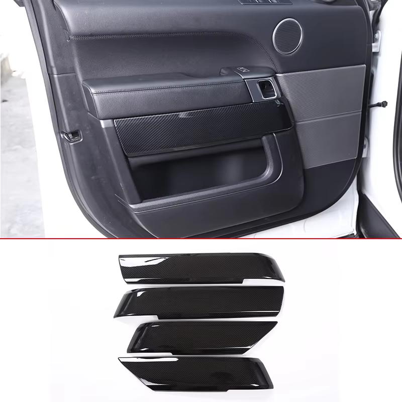Für Land Rover Range Rover Sport 2014-2017 ABS Kohlefaser Auto Armaturenbrett Mittelkonsole Schalthebel Panel Dekorationsabdeckung Aufkleber-Set