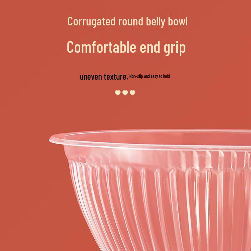 Fresh Life Round Takeout Bowls