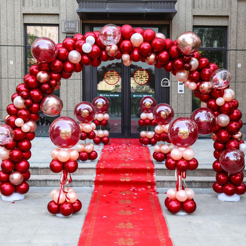 

Balloon Arch Stand for Wedding Decoration - Bridal Chamber, Hotel Entrance, Outdoor Aisle, Flower Column
