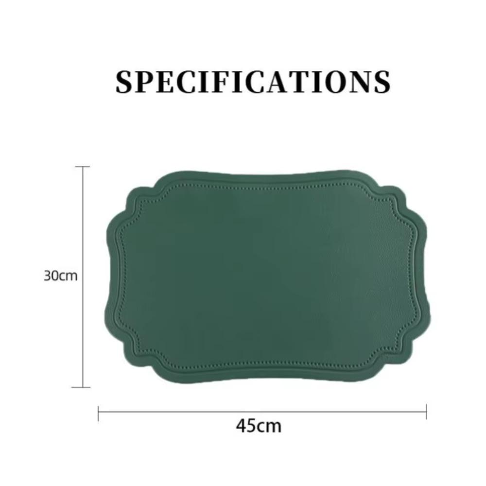 Jednobarevná čtvercová podložka pod talíř Tepelně odolná podložka Nové kuchyňské doplňky Venkovní vnitřní