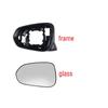 For Lexus RX 2016- NX 2015- Car Wing Door Side Mirror Lens Glass Exterior Rearview Mirror Frame Case Trim Housing