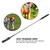 Black Fiber Reinforced Plastic Pet Training Whips Tool Supplies for Dog Behavior Management Horse Riding