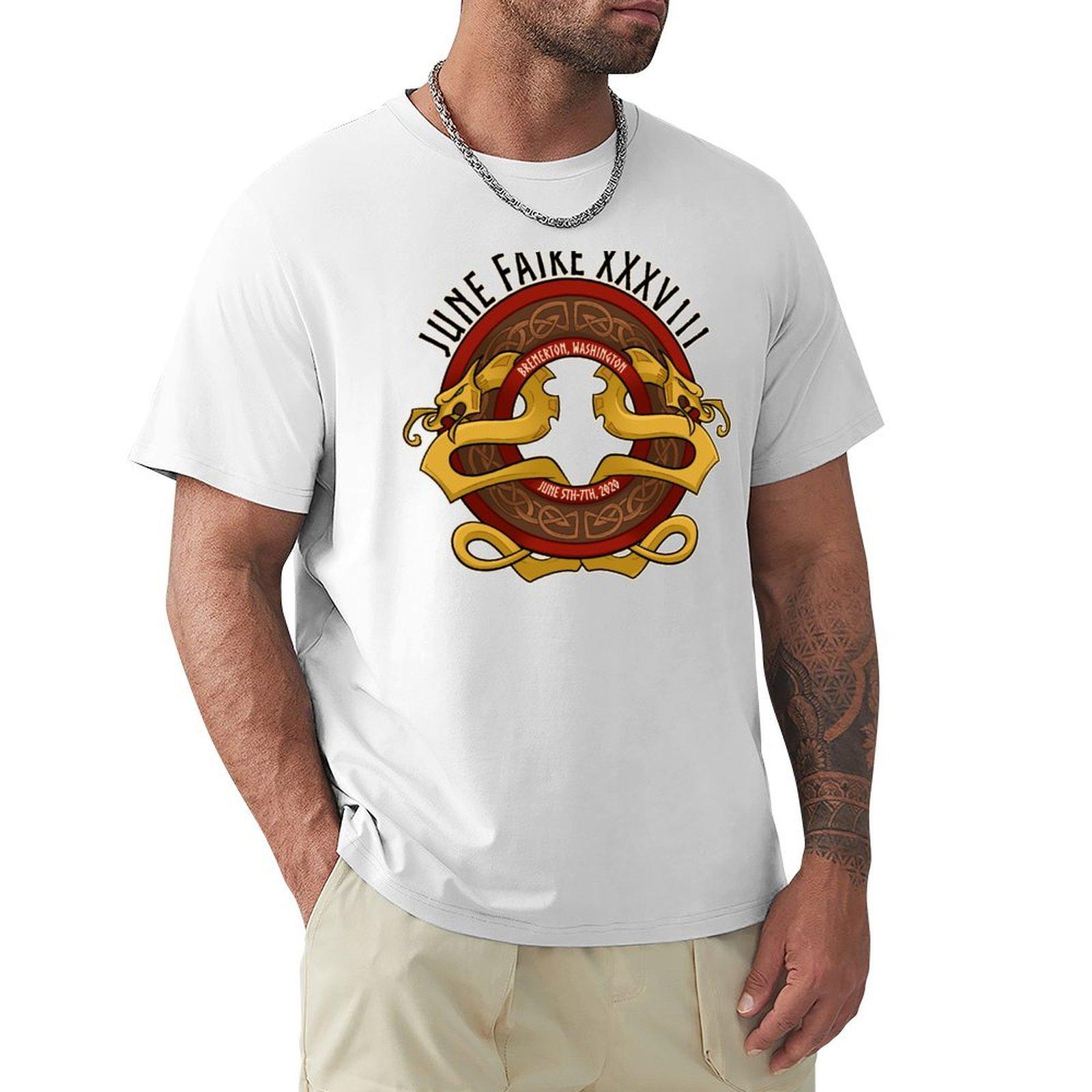 June Faire 2020 TShirt fashion shirts quickdrying Anime tshirt mens graphic tshirts S