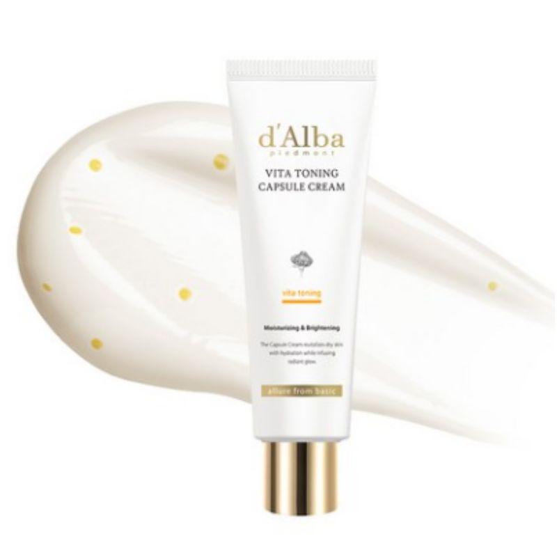 d Alba Vita Toning Capsule Cream Brightening Vitamin Capsule Moisturizing Cream 55g