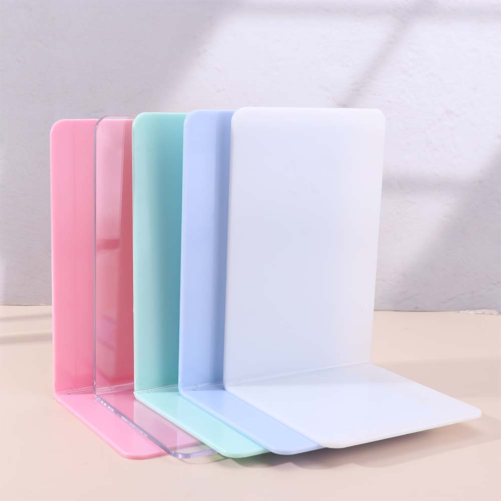 INS Book Stand L-shaped Book Support Rack Desktop Organizer Desk Bookends  Minimalism