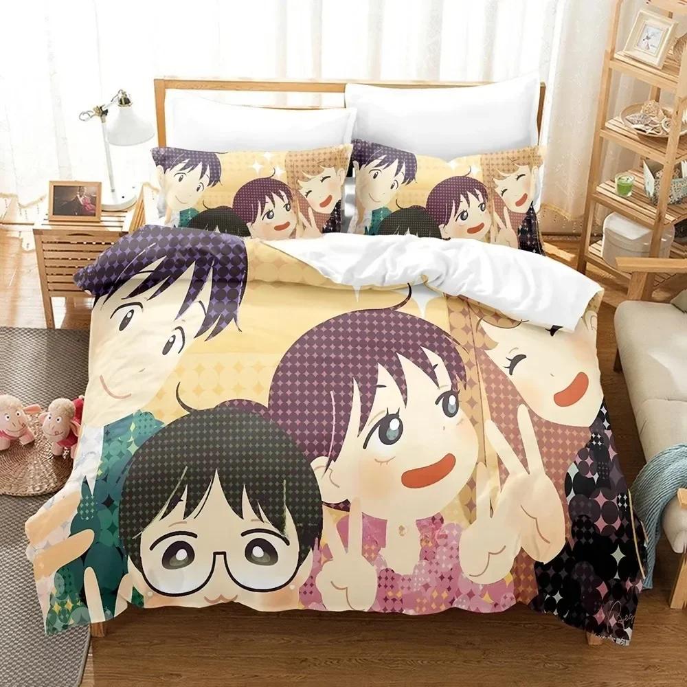 Fashion Anime A Galaxy Next Door Bedding Set Printed Bed Set With Pillowcase Bed Duvet Cover Single Double Queen Super King Size