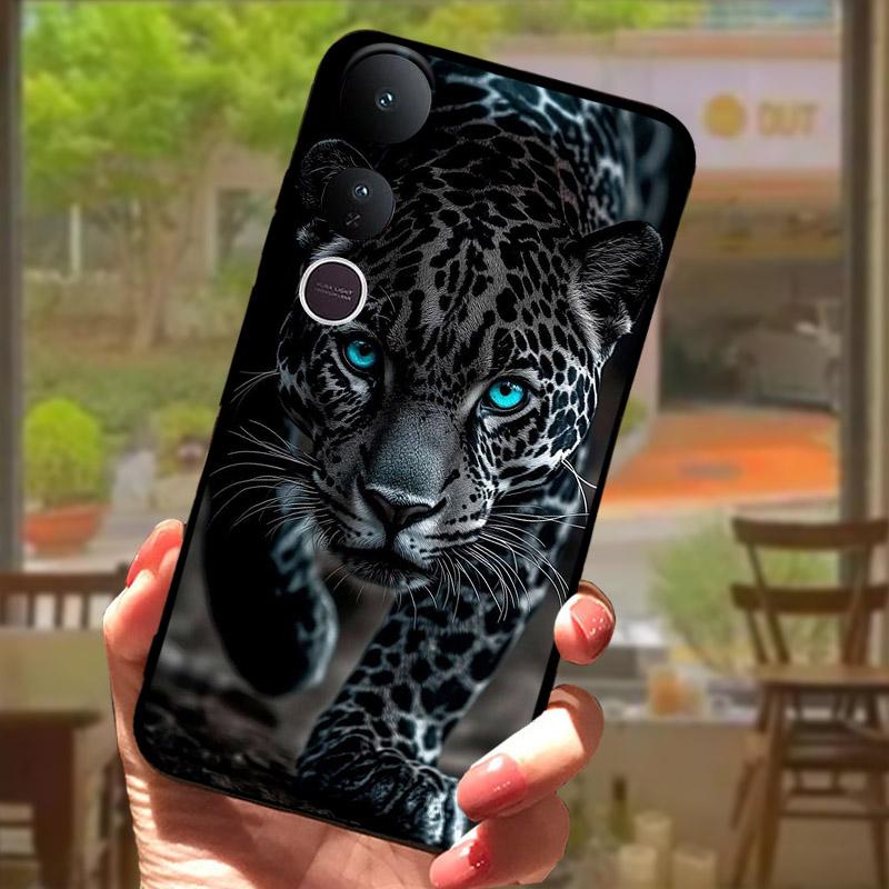 For Vivo V50 Lite 4G Case V2441 Cover Fashion Lion Painted Soft TPU Silicone Phone Case For Vivo V 50 V50Lite 5G V2440 Fundas