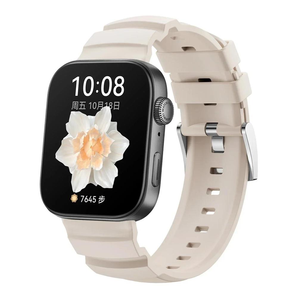 Silicone Sport Strap for Huawei Watch Fit 4 Pro Fit 4 Watch Bracelet Correa Replacement Watchband for Huawei Watch Fit 3 Band