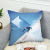 H-Henry Art Pillow Case For Car Sofa Decorative Home Double-sided Print Plush Square Throw Pillow Cushion Cover