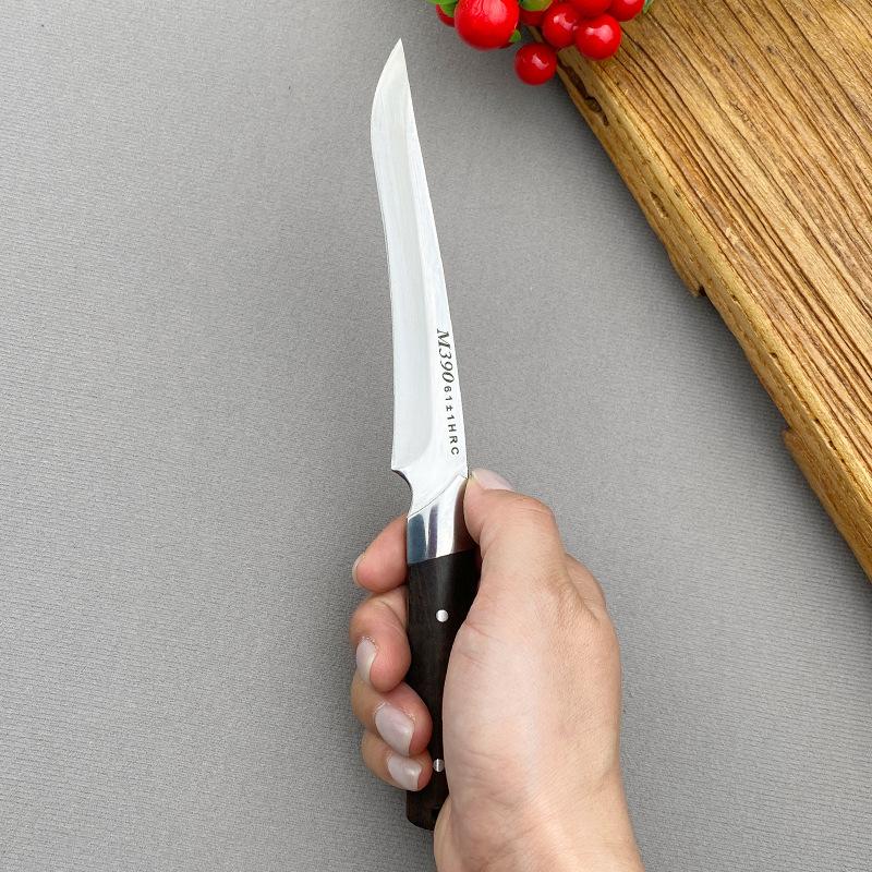 Cutter Barbecue Fleischbeil Obstmesser Steakmesser Edelstahlklinge Holzgriff Koch Küchenmesser Schneiden Ausbeinen